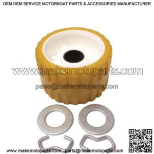 5" x 3" TPR Wobble Roller Kit, (For 1-1/8" I.D.)