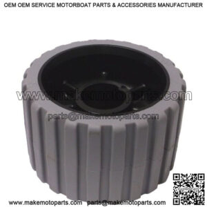 5" x 3" Gray TPR Wobble Roller (5-Starr)