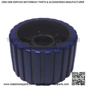 5" x 3" Blue TPR Wobble Roller