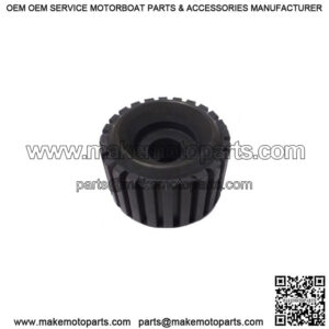 Ribbed Wobble Roller, (for 1-1/4" shaft)