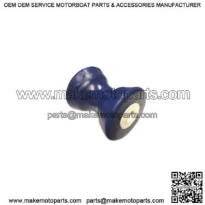 4" YATES Thermal Plastic Bow Roller, 1/2" I.D. (Blue)