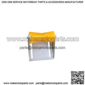 5" V-Keel Amber Roller Bracket Assembly