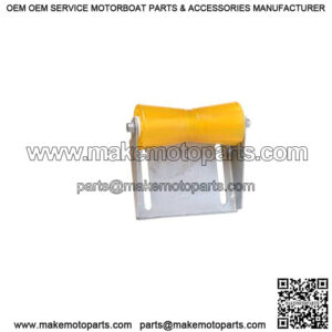 8" V-Keel Amber Roller Bracket Assembly