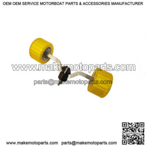 Dual-Wheel Trailer Roller Assembly