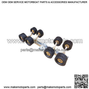 8-Wheel Quad Wobble Roller Assembly