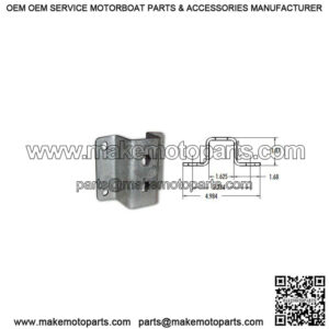 Bow Guide Channel Bracket (1-1/2")