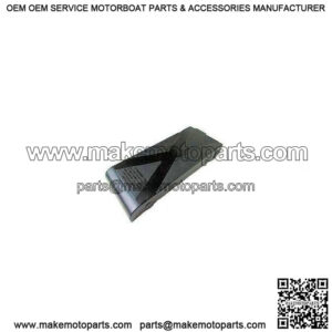 12" Plastic Bunk Cover End Cap 2" x 6" (Black)