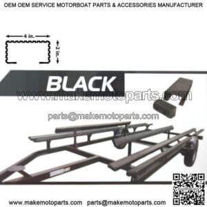 Black Bunk Wrap Kit for 2" x 4" Bunks