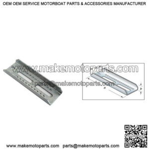 10" Galvanized Trailer Bunk Bolster Bracket