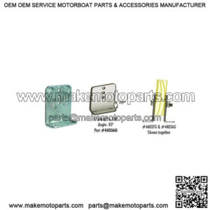 85?? Vertical Bunk Bracket, 5" x 6.62"#44036G