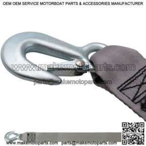 2" x 20' Heavy Duty Winch Strap with Loop End