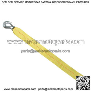 2" x 25' Heavy Duty Winch Strap with Loop End