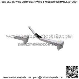 3" x 3" x 70" White Rear Trailer Crossbar