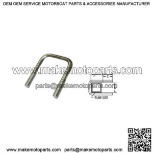 3/8"-16 Square U-Bolt, 3-1/16" x 3"