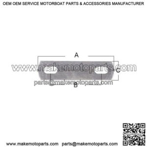 6" Aluminum Trailer Frame Strap