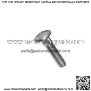 1/4" x 1-1/4" Zinc Plated Carriage Bolt