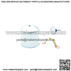 10 Lug Rear Hub Cover w/Center Bolt Mount (6.25" Hub Dia.)