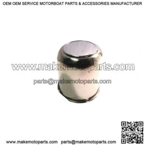 Stainless Steel 3.19" O.D. Wheel Center Cap