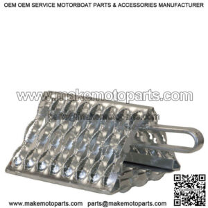Serrated Galvanized Wheel Chock