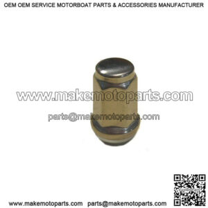 Small Cone Stainless Steel Lug Nut, 1/2"-20 Thread