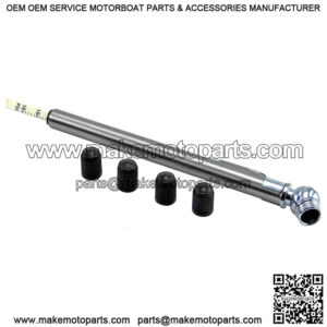 Hopkins Short Tire Pressure Gauge, with Caps