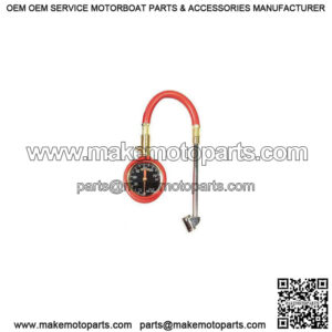 Hopkins Dial Tire Pressure Gauge with Hose