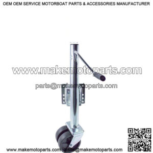 1,500 lb. Dual Wheel Swivel Mount Trailer Tongue Jack