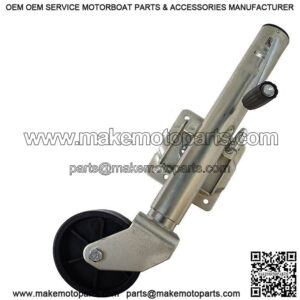 RAM 1,500 lb. Dual Wheel Swivel Mount Trailer Tongue Jack