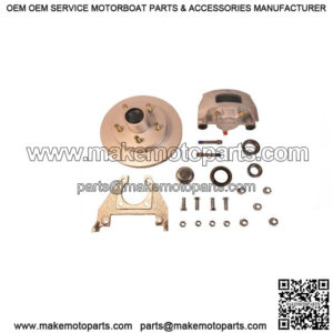 10" Trailer Disc Brake Assy, Dacromet