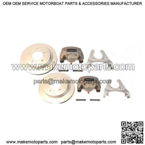 10" Disc Brake Set, Dacromet/(Slip On)