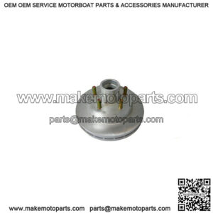 10" Vented Integral Rotor/Hub, Dacromet