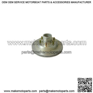 12" Vented Integral Rotor/Hub, Dacromet