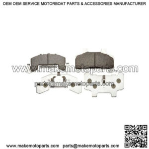 10"-12" (3-6K) Disc Brake Pads, Axle Kit, SS