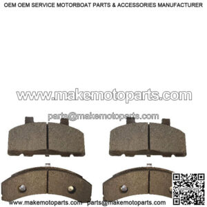 13.1" (7-8K) Disc Brake Pads SS, Axle Kit