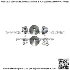 10" DB-35 Disc Brake Kit, 1 Axle
