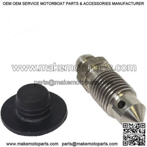Replacement Brake Bleeder Screw w/ Cap