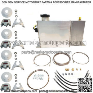 Marine Complete T.A. 10" Dac. Slip-On Disc Brake Kit, 3.5k