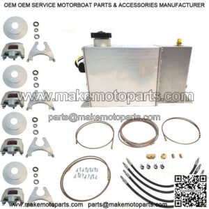 Complete Tandem Axle 10" Dac. Slip-On Disc Brake Kit, 3.5k