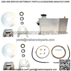 Marine Complete S.A. 12" Dac. Slip-On Disc Brake Kit, 6k