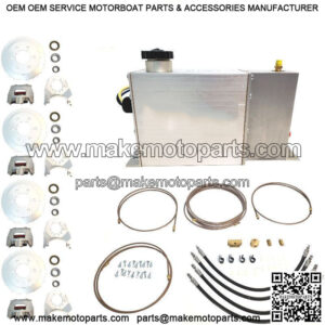 Complete Tandem Axle 12" Dac. Slip-On Disc Brake Kit, 6k