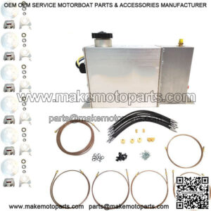 Complete Triple Axle 12" Dac. Slip-On Disc Brake Kit, 6k