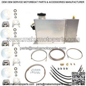 Marine Complete T.A. 12" Dac. Slip-On Disc Brake Kit, 6k