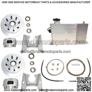 Complete S.A. 13" Dac. Disc Brake Kit w/ 5/8" Studs, 8k