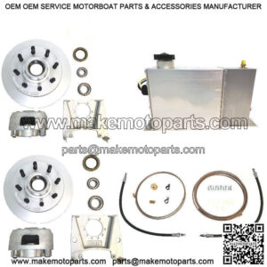 Complete S.A. 13" Dac. Disc Brake Kit w/ 5/8" Studs, 7k