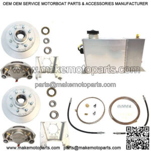 Comp. S.A. 13" Dac. Disc Brake Kit w/ SS Caliper, 9/16" Studs, 7k