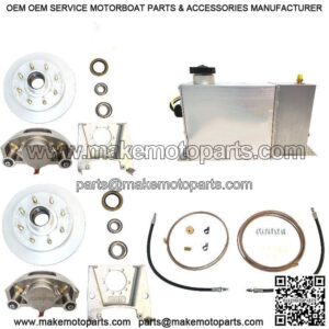 Comp. S.A. 13" Dac. Disc Brake Kit w/ SS Caliper, 7k