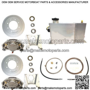 Comp. S.A. 13" Dac. Slip-On Disc Brake Kit w/ SS Caliper, 7k