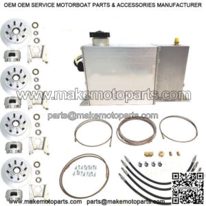 Complete T.A. 13" Dac. Disc Brake Kit w/ 5/8" Studs, 7k