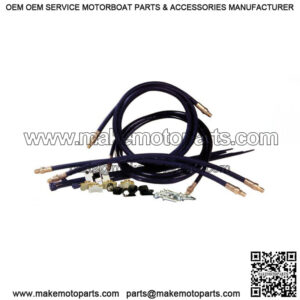 20' Single Axle Disc/Drum Flexible Brake Tubing Kit