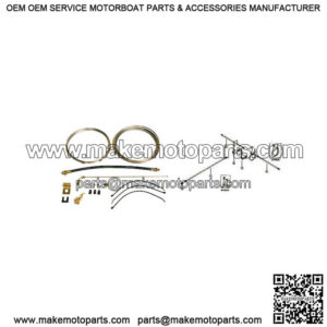 20' Single Axle Trailer DISC Brake Tubing Kit